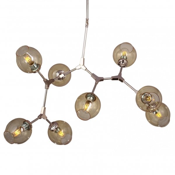 Люстра Branching Bubble Chandelier 8 Amber Янтарь (Amber) Люстра Branching Bubble Chandelier 8 Amber Янтарь (Amber) в Липецке | Loft Concept