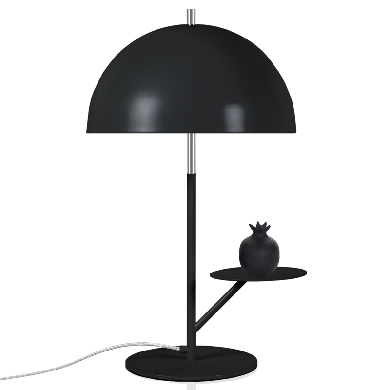 Настольная лампа Table lamp Butler BLACK Латунь Черный Настольная лампа Table lamp Butler BLACK Латунь Черный в Липецке | Loft Concept