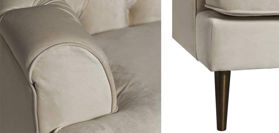 Anthropologie Velvet Cadwyn Sofa Диван Anthropologie Velvet Cadwyn Sofa Диван - Loft-Concept в Липецке