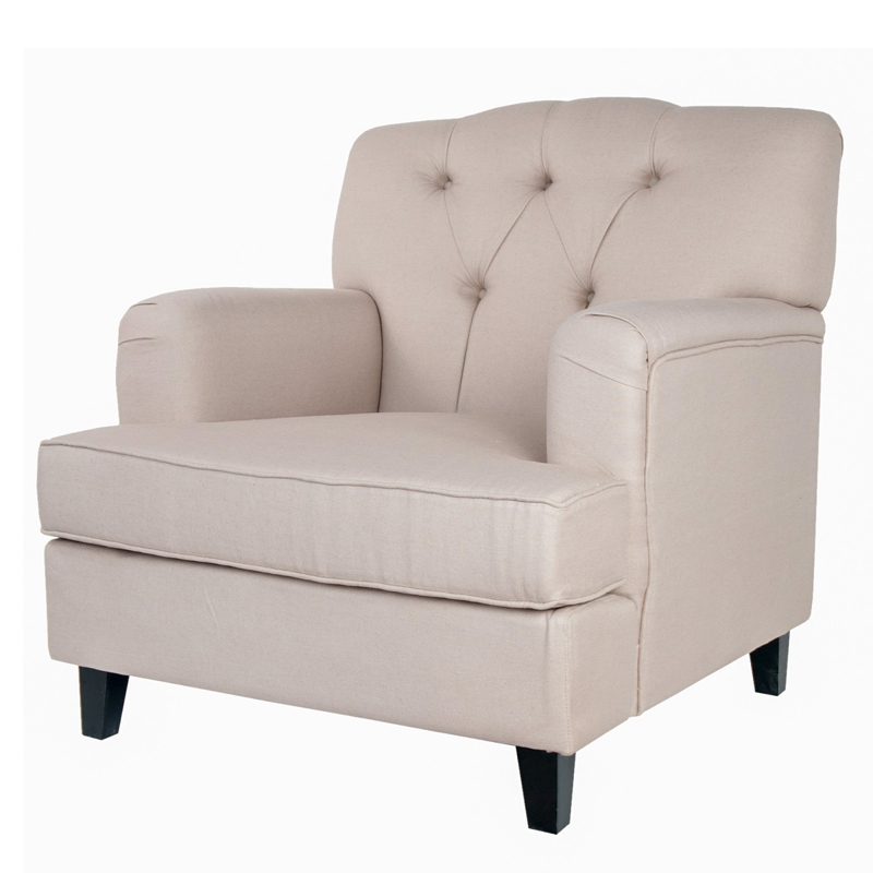 Кресло Etienne Armchair Бежевый Кресло Etienne Armchair Бежевый в Липецке | Loft Concept