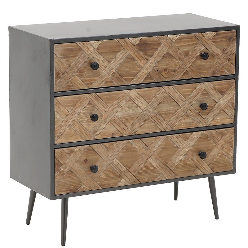 Комод Fidelia Chest of Drawers Древесина Черный Комод Fidelia Chest of Drawers Древесина Черный в Липецке | Loft Concept