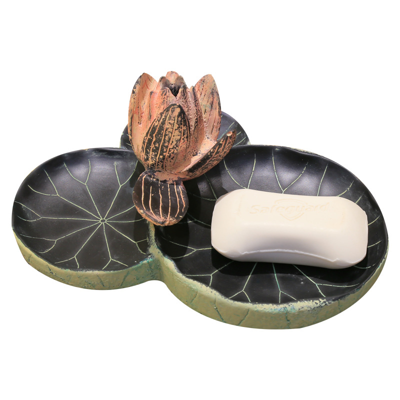 Мыльница Lotus Leaves Графит Зеленый шалфей Розовый Мыльница Lotus Leaves Графит Зеленый шалфей Розовый в Липецке | Loft Concept