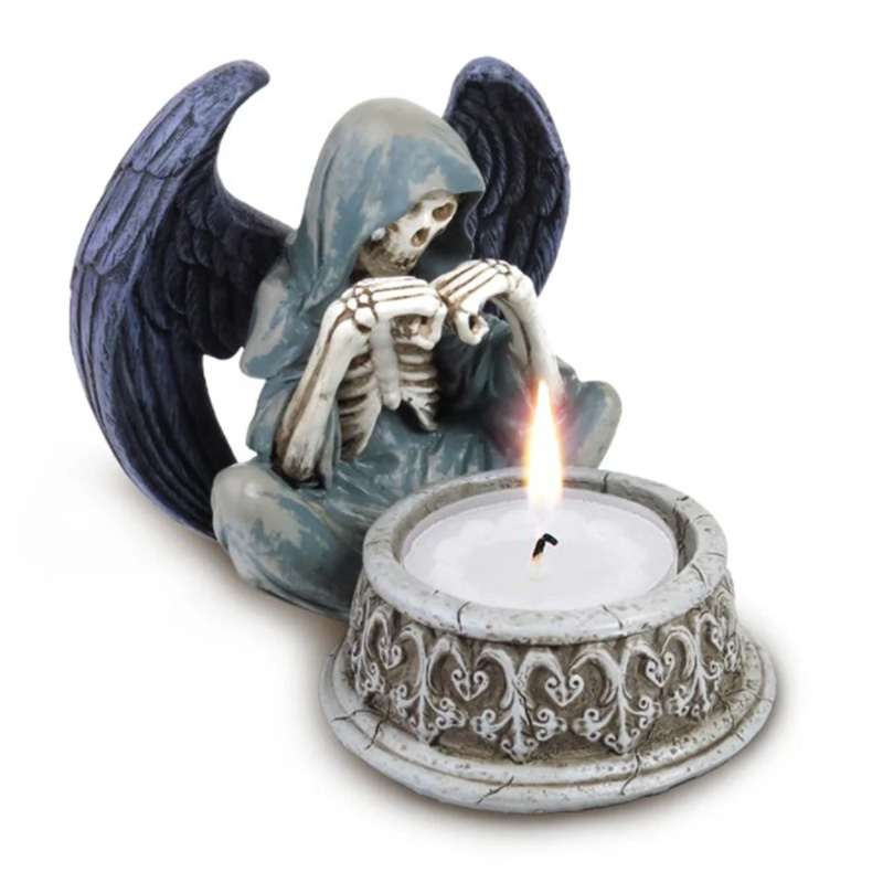 Подсвечник Angel of Death Candlestick Серый Подсвечник Angel of Death Candlestick Серый в Липецке | Loft Concept