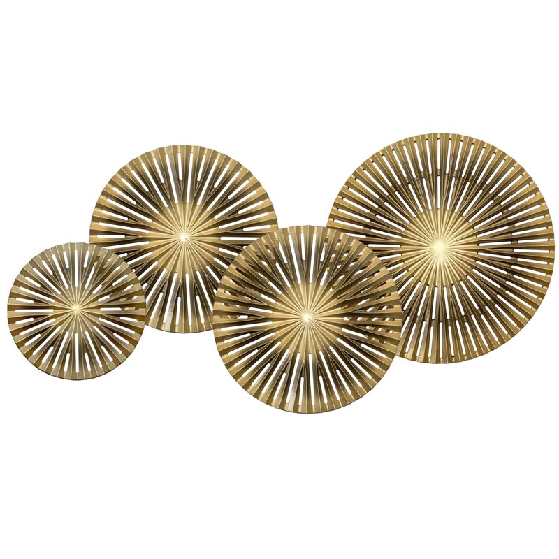 Арт-объект Apollo Brown and Gold Wall Plaque Disc gap 4 Золотой Коричневый Арт-объект Apollo Brown and Gold Wall Plaque Disc gap 4 Золотой Коричневый в Липецке | Loft Concept