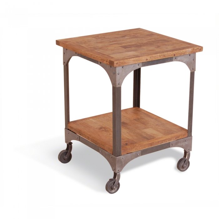 Журнальный стол Industrial Metal Rust Lamp Table Журнальный стол Industrial Metal Rust Lamp Table в Липецке | Loft Concept
