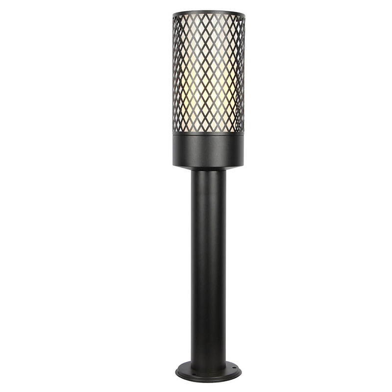 Уличный светильник Holger Street Lamp B Черный Белое матовое стекло Уличный светильник Holger Street Lamp B Черный Белое матовое стекло в Липецке | Loft Concept