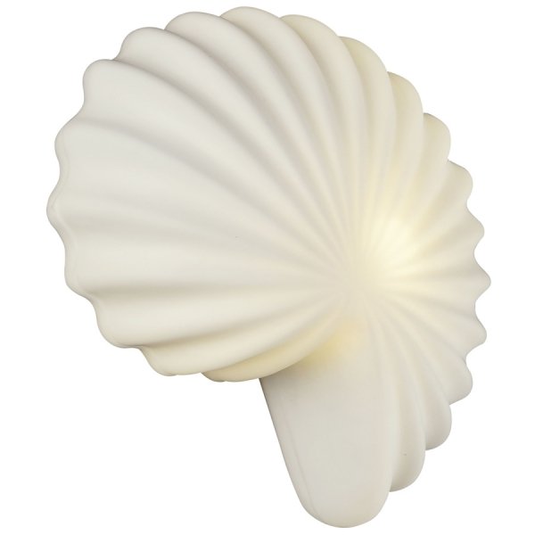 Потолочный светильник Shell Top Lamp Белый Потолочный светильник Shell Top Lamp Белый в Липецке | Loft Concept