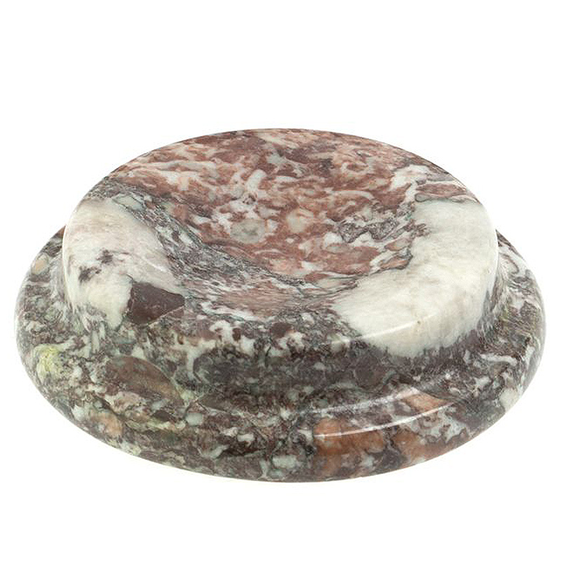 Подставка под шар круглая из натурального камня Креноид Natural Stone Sphere Stands Коричневый Белый Черный Подставка под шар круглая из натурального камня Креноид Natural Stone Sphere Stands Коричневый Белый Черный в Липецке | Loft Concept