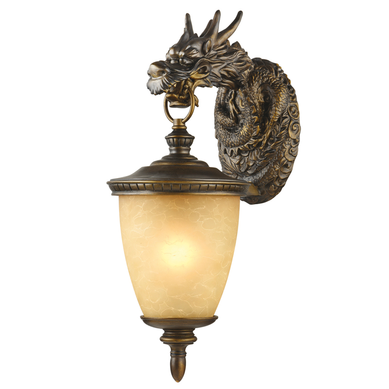 Уличный светильник Dragon Lantern Темная бронза Прозрачное Стекло Уличный светильник Dragon Lantern Темная бронза Прозрачное Стекло в Липецке | Loft Concept