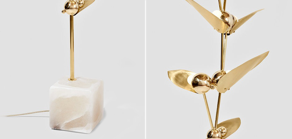 Торшер LAVRA Floor Lamp Gold Торшер LAVRA Floor Lamp Gold - Loft-Concept в Липецке