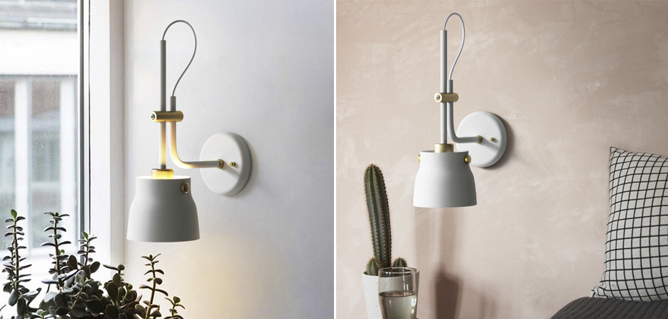 Бра RAM PLASENCIA Wall Lamp white Бра RAM PLASENCIA Wall Lamp white - Loft-Concept в Липецке