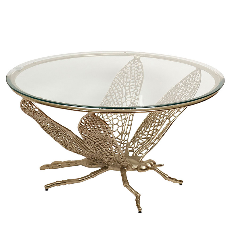 Приставной стол Dragonfly Table Золотой Приставной стол Dragonfly Table Золотой в Липецке | Loft Concept