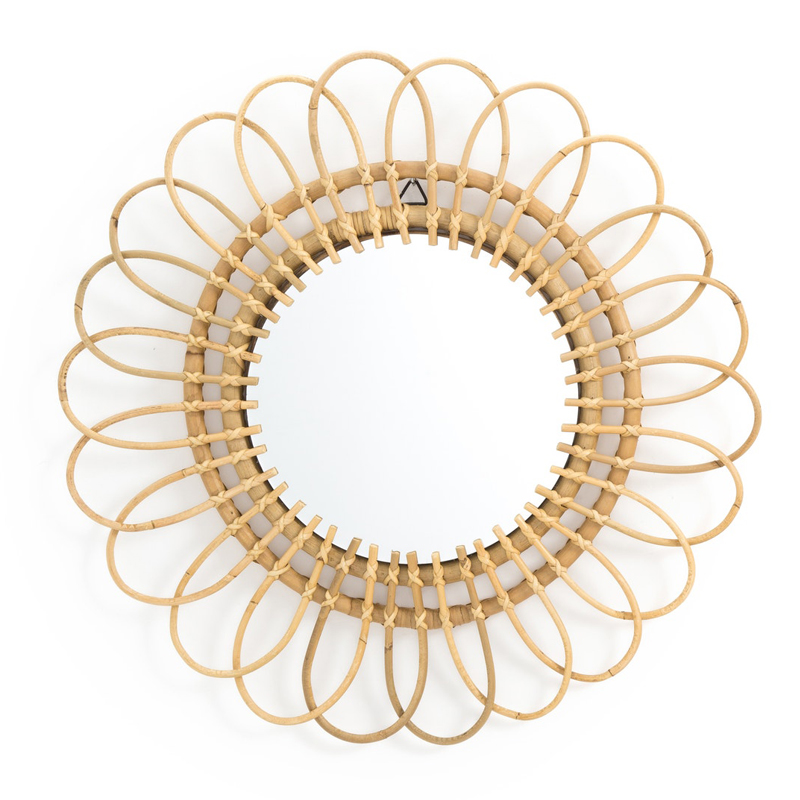 Зеркало Mirror Rattan Flower I Зеркало Mirror Rattan Flower I в Липецке | Loft Concept