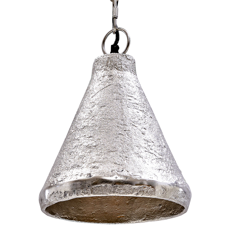 Подвесной светильник Rough Silver Pendant Серебряный Подвесной светильник Rough Silver Pendant Серебряный в Липецке | Loft Concept