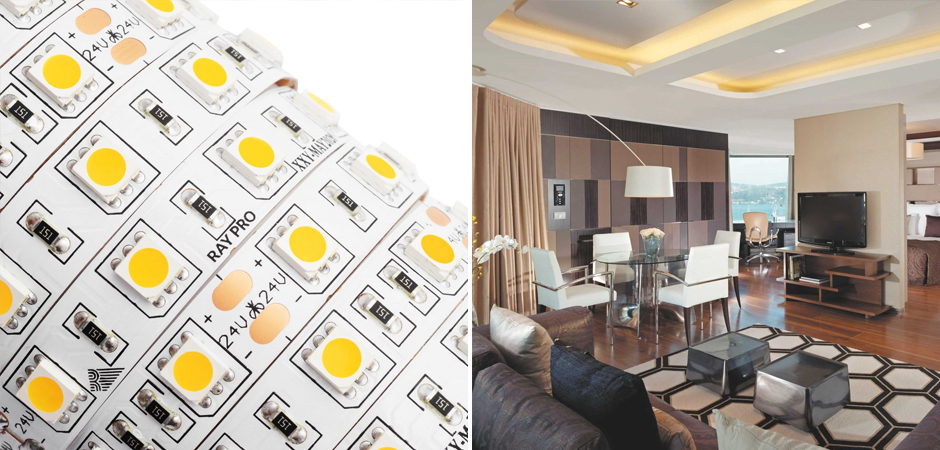Светодиодная лента 14,4W/m 60LED/m 5050SMD 24V PRO теплый белый 5M Светодиодная лента 14,4W/m 60LED/m 5050SMD 24V PRO теплый белый 5M - Loft-Concept в Липецке