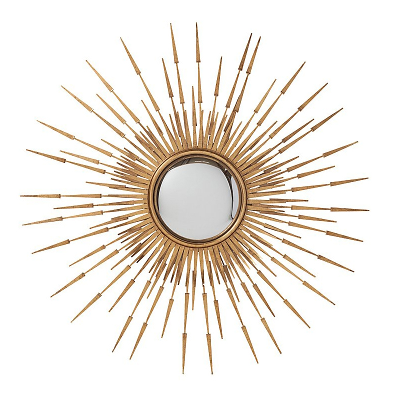Зеркало-солнце Golden Sun Long Rays Золотой Зеркало-солнце Golden Sun Long Rays Золотой в Липецке | Loft Concept