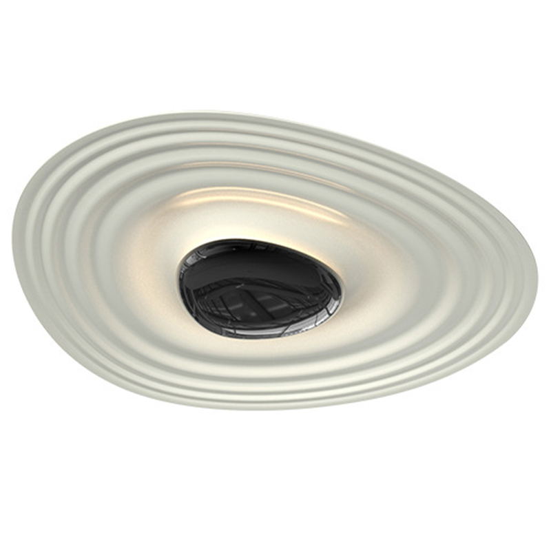 Потолочный светильник Aceline Light 1 плафон Белый Черный Потолочный светильник Aceline Light 1 плафон Белый Черный в Липецке | Loft Concept