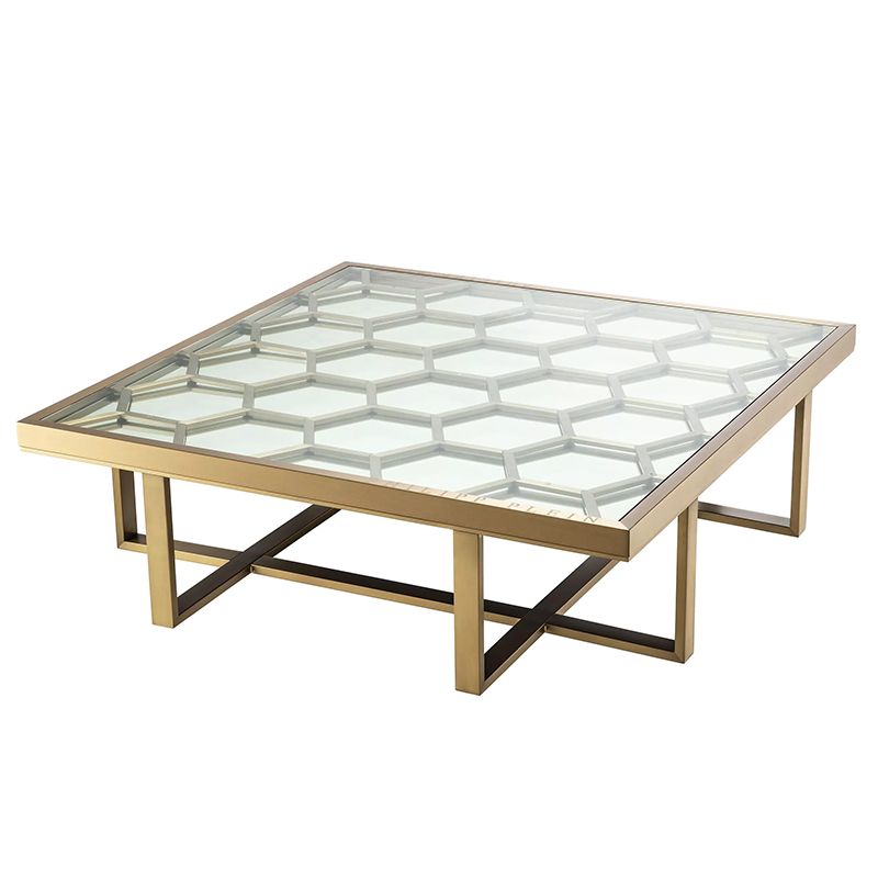 Кофейный стол Philipp Plein Coffee Table Skeleton Золотой Прозрачное Стекло Кофейный стол Philipp Plein Coffee Table Skeleton Золотой Прозрачное Стекло в Липецке | Loft Concept