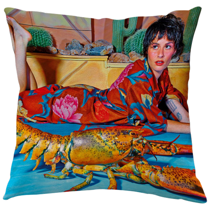 Декоративная подушка Seletti Cushion Lobster Мульти в Липецке | Loft Concept 