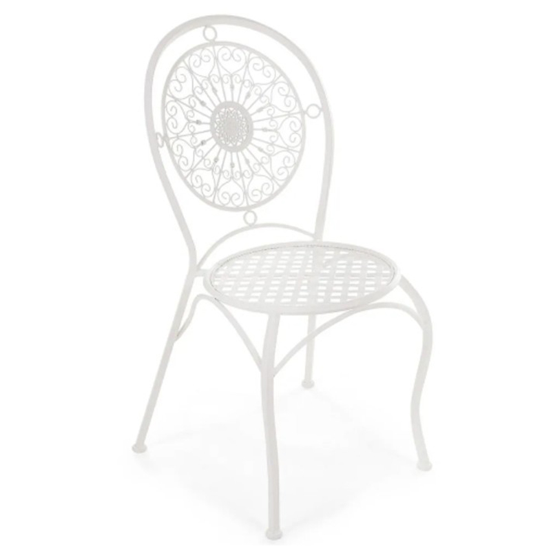Стул Forged Patterns Anita White Белый Стул Forged Patterns Anita White Белый в Липецке | Loft Concept