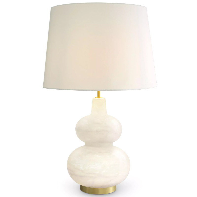 Настольная лампа Eichholtz Table Lamp Cavo Бежевый Латунь Настольная лампа Eichholtz Table Lamp Cavo Бежевый Латунь в Липецке | Loft Concept