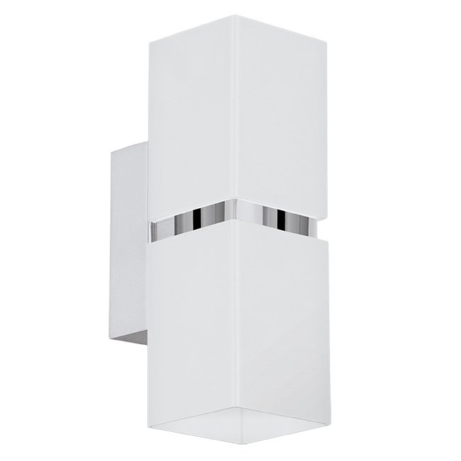 Бра Lestor double square chrome white Белый Хром Бра Lestor double square chrome white Белый Хром в Липецке | Loft Concept