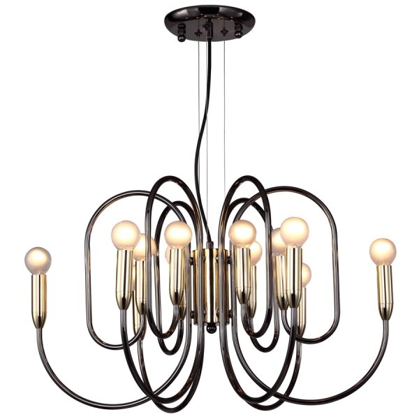 Люстра Inspiration Pendant 12 Черный Люстра Inspiration Pendant 12 Черный в Липецке | Loft Concept