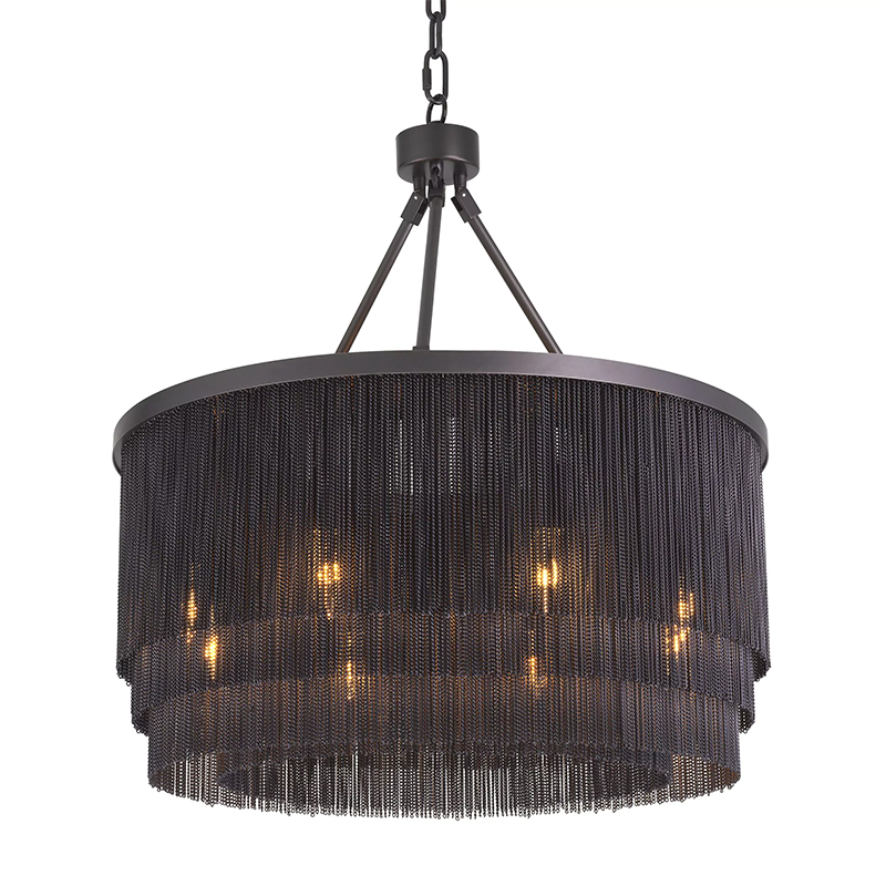 Люстра Eichholtz Chandelier Tissot S Темная бронза Люстра Eichholtz Chandelier Tissot S Темная бронза в Липецке | Loft Concept