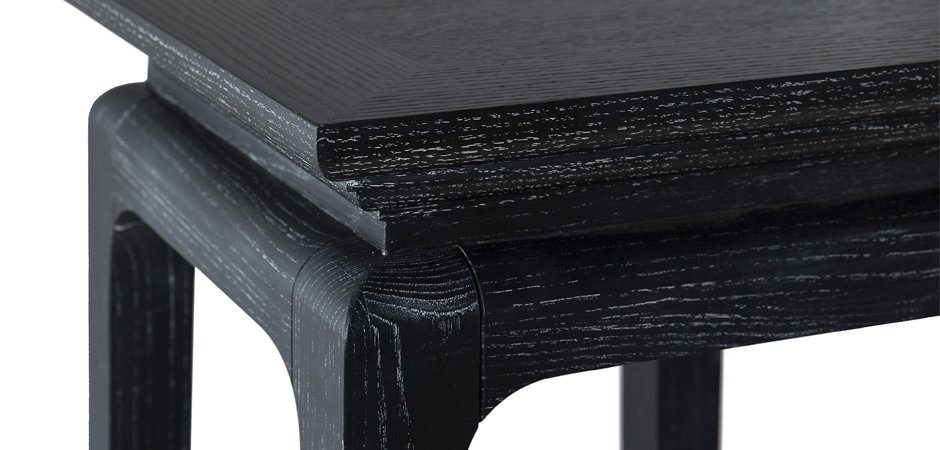 Консольный столик Black Curved Tall Консольный столик Black Curved Tall - Loft-Concept в Липецке