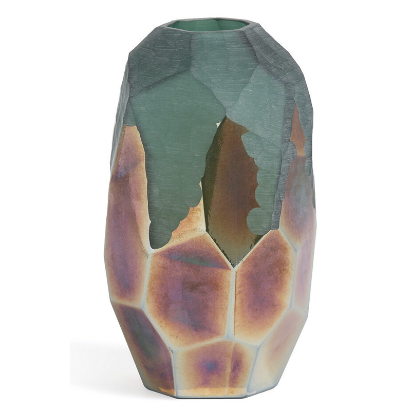Ваза Giacomo Vase 30 Зеленый Золотой Ваза Giacomo Vase 30 Зеленый Золотой в Липецке | Loft Concept