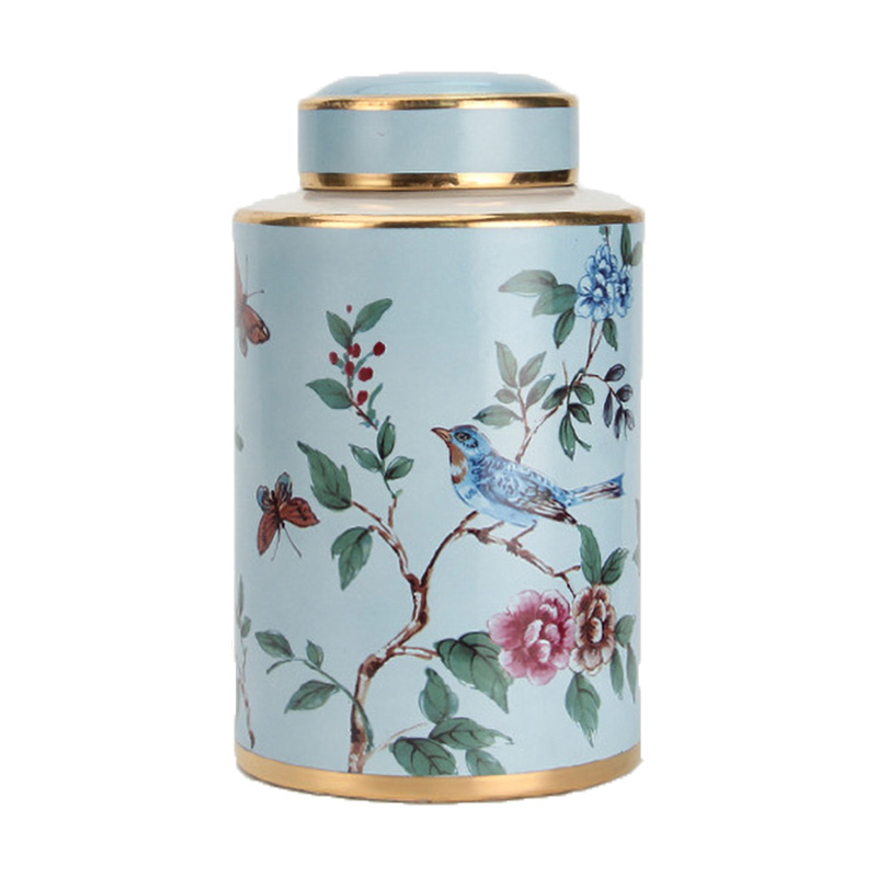 Ваза Garden Blue Vase small Мульти Ваза Garden Blue Vase small Мульти в Липецке | Loft Concept