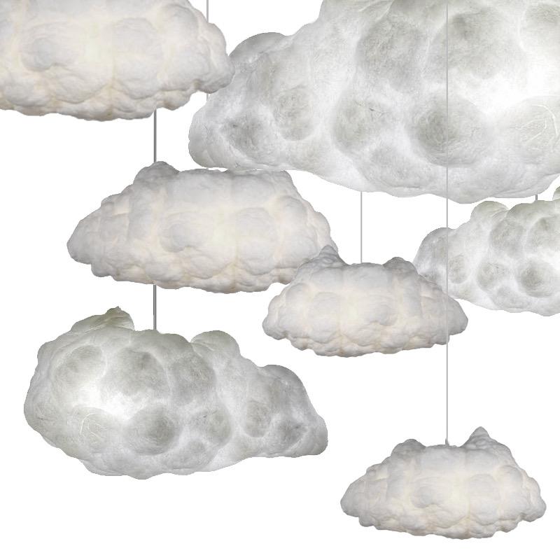 Подвесной светильник Облако Cloud Pendant Light Белый Подвесной светильник Облако Cloud Pendant Light Белый в Липецке | Loft Concept