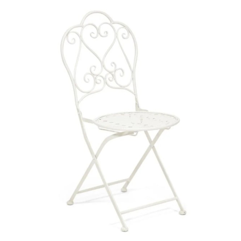 Стул Forged Patterns Love White Белый Стул Forged Patterns Love White Белый в Липецке | Loft Concept