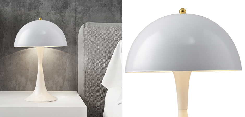 Настольная лампа Walter Table Lamp white Настольная лампа Walter Table Lamp white - Loft-Concept в Липецке
