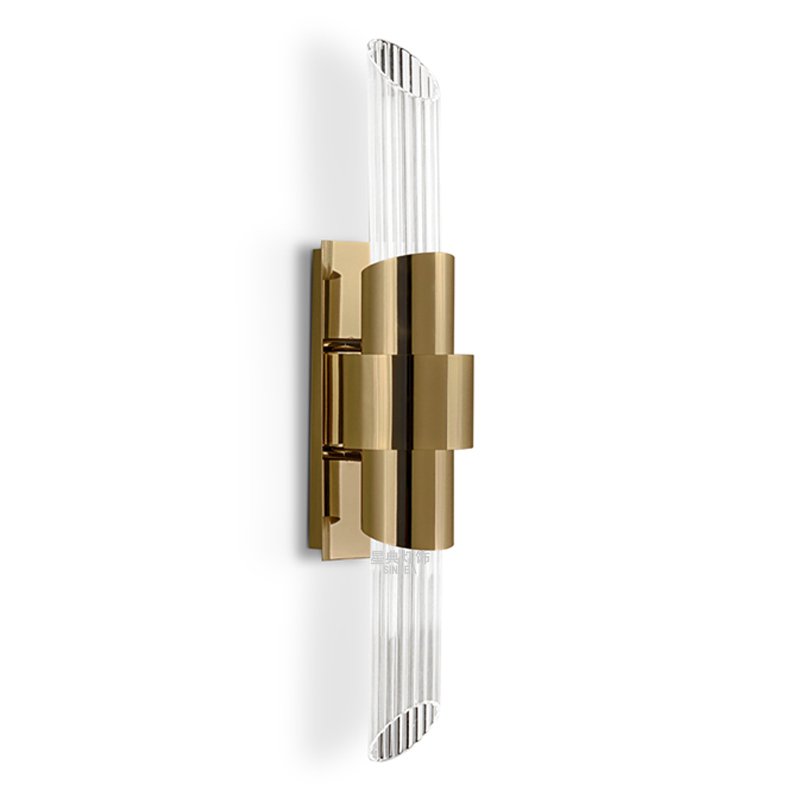 Бра Tycho Small Wall Light from Covet Paris Глянцевое золото Прозрачное Стекло Бра Tycho Small Wall Light from Covet Paris Глянцевое золото Прозрачное Стекло в Липецке | Loft Concept