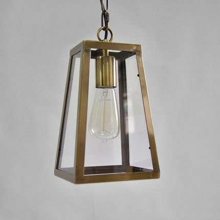 Подвесной светильник Loft Industrial Ortogonal pendant Brass Подвесной светильник Loft Industrial Ortogonal pendant Brass в Липецке | Loft Concept