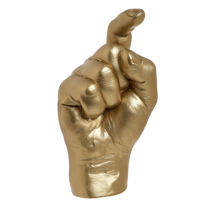 Статуэтка Golden Hand Золотой Статуэтка Golden Hand Золотой в Липецке | Loft Concept
