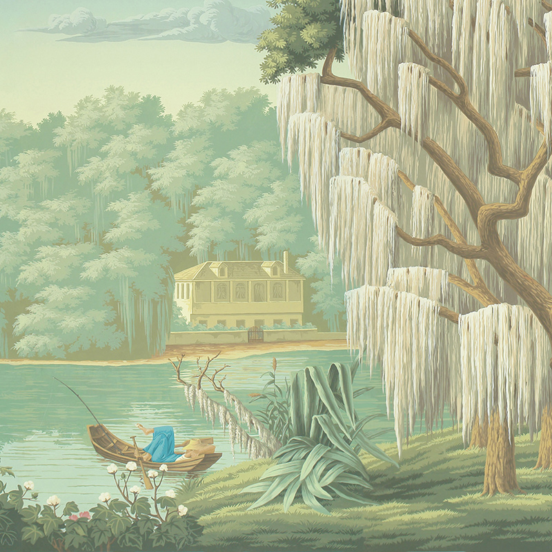Обои ручная роспись North American River Views Verdoyant on scenic paper Обои ручная роспись North American River Views Verdoyant on scenic paper в Липецке | Loft Concept