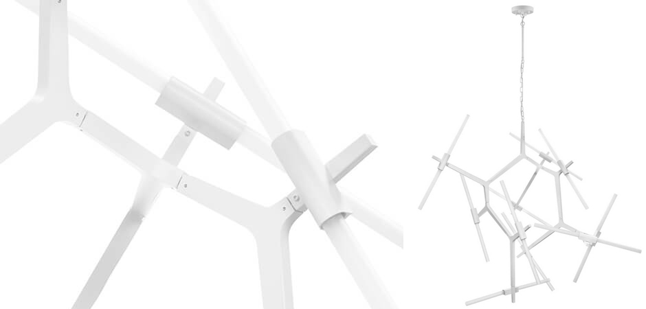 Люстра Агнес Chandelier White 20 Люстра Агнес Chandelier White 20 - Loft-Concept в Липецке