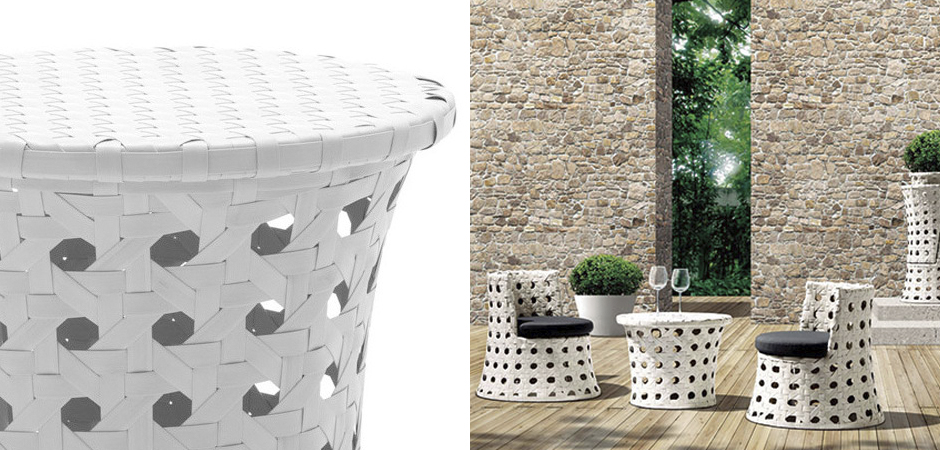 Кофейный стол White Braid Coffee Table Кофейный стол White Braid Coffee Table - Loft-Concept в Липецке