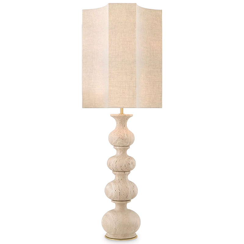Настольная лампа Eichholtz Table Lamp Mabel Бежевый Настольная лампа Eichholtz Table Lamp Mabel Бежевый в Липецке | Loft Concept
