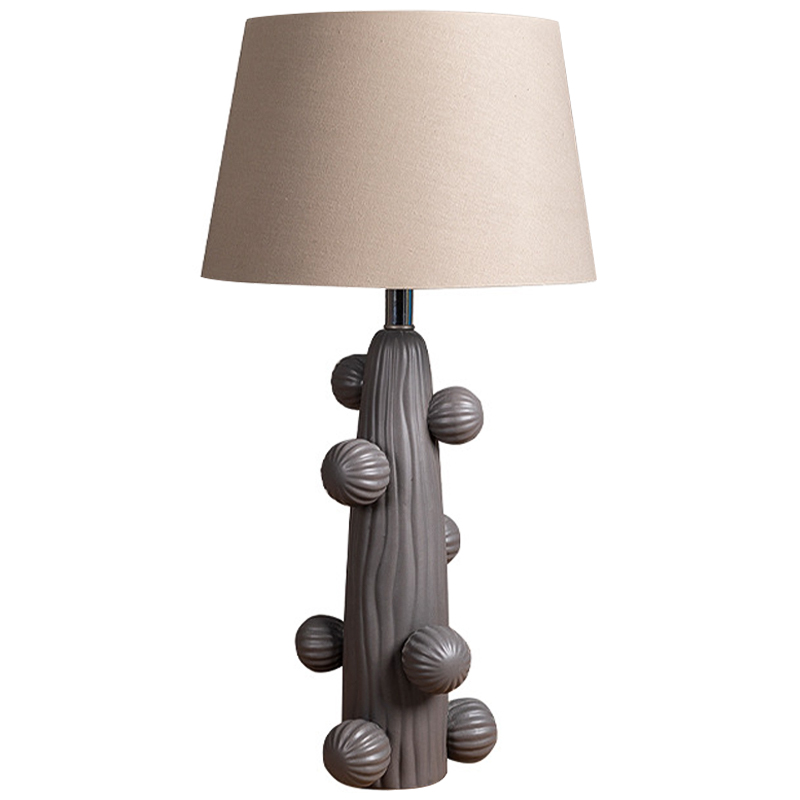 Настольная лампа Molecule Table Lamp Grey Серый Бежевый Настольная лампа Molecule Table Lamp Grey Серый Бежевый в Липецке | Loft Concept
