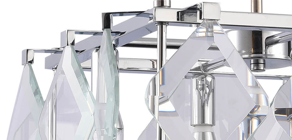 Люстра Glass Rhombus Lighting square Люстра Glass Rhombus Lighting square - Loft-Concept в Липецке