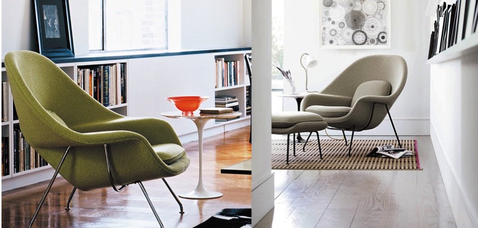 Кресло Womb Chair and Ottoman Кресло Womb Chair and Ottoman - Loft-Concept в Липецке
