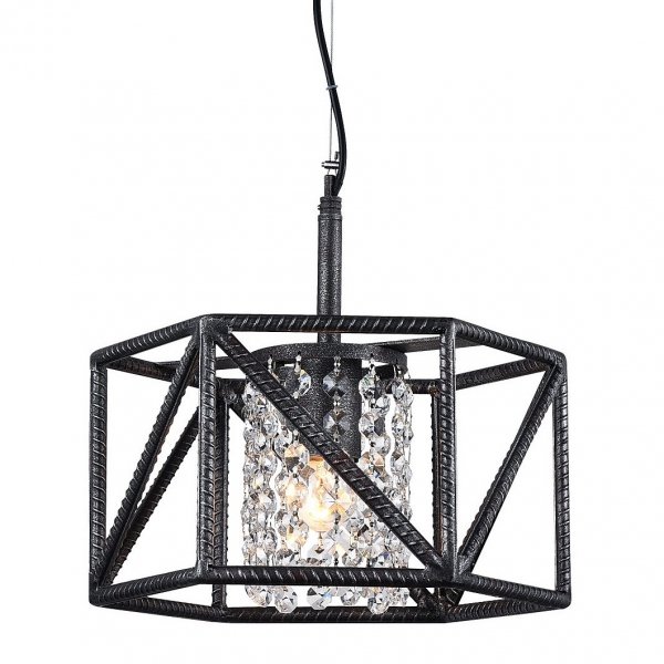 Подвесной светильник Loft Reinforcement Pendant Черный Подвесной светильник Loft Reinforcement Pendant Черный в Липецке | Loft Concept
