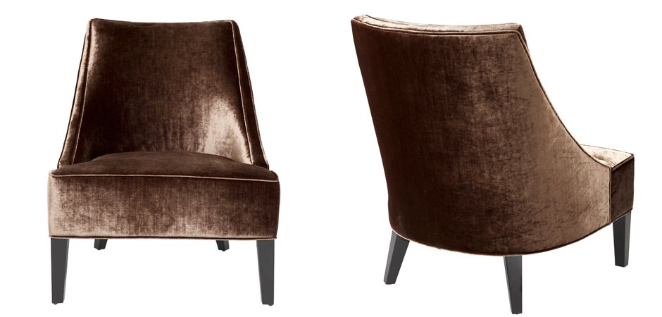 Кресло Eichholtz Chair Dulwich Aegean orange Кресло Eichholtz Chair Dulwich Aegean orange - Loft-Concept в Липецке