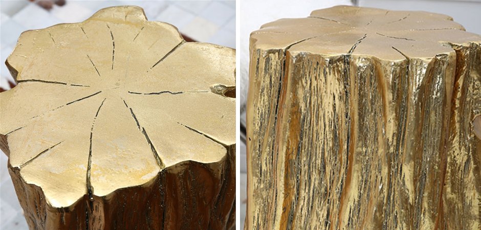 Стол приставной Stump Gold Стол приставной Stump Gold - Loft-Concept в Липецке