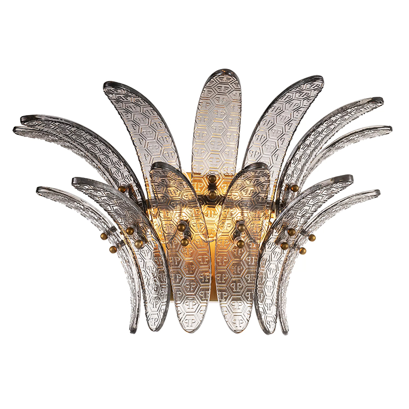 Бра Philipp Plein Wall Lamp Bel Air Серый Бра Philipp Plein Wall Lamp Bel Air Серый в Липецке | Loft Concept