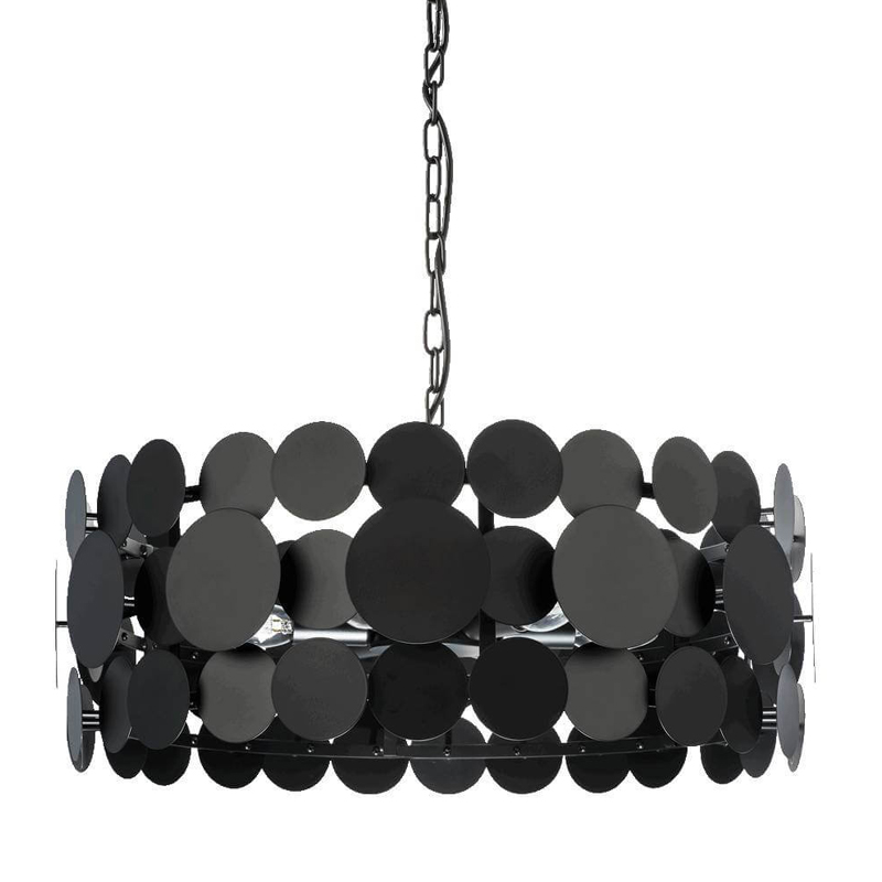Люстра Black Matte Disk D60 Черный матовый Люстра Black Matte Disk D60 Черный матовый в Липецке | Loft Concept