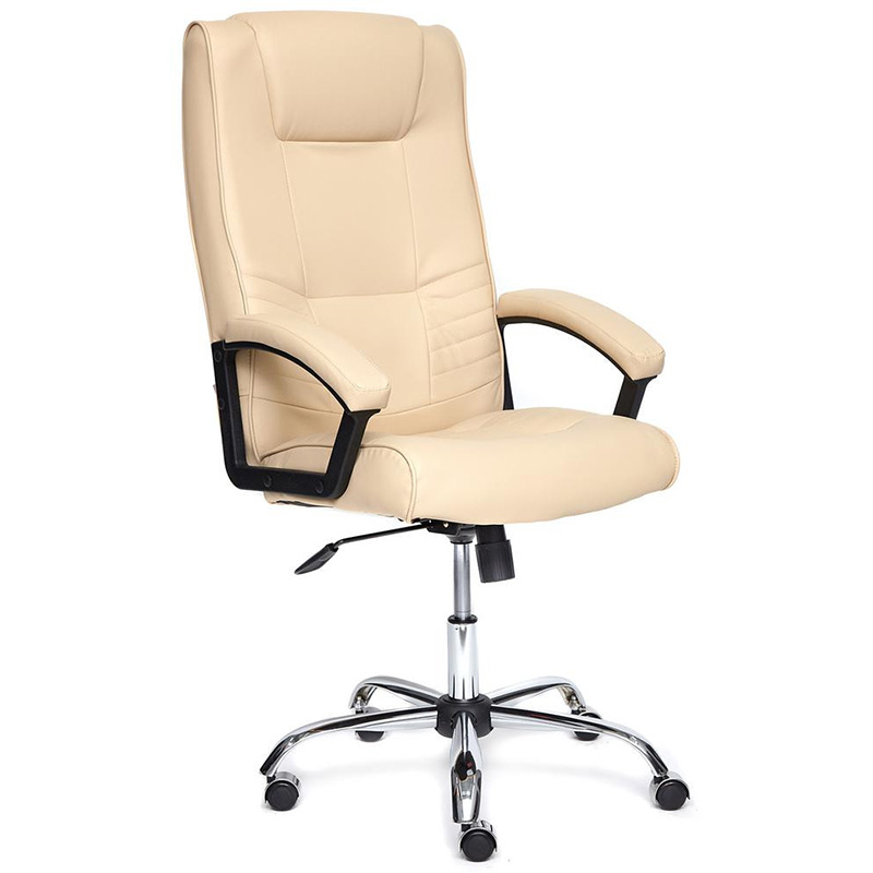 Кресло Gabriel Eco-Leather chair Бежевый Кресло Gabriel Eco-Leather chair Бежевый в Липецке | Loft Concept